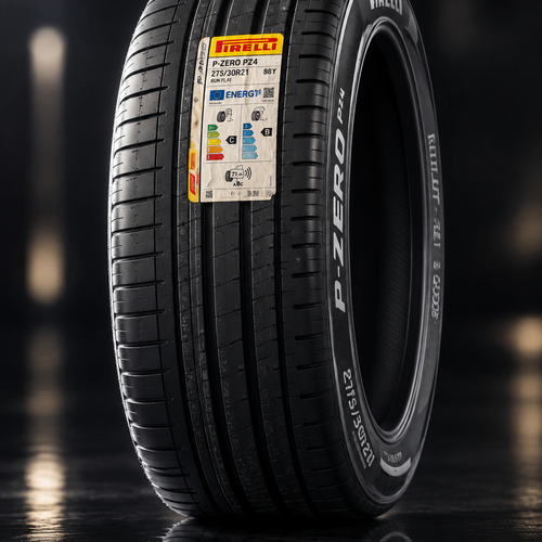 لاستیک پیرلی سایز 275/30R21 گل P-ZERO PZ4 ران فلت تاریخ 2025 (یک جفت)