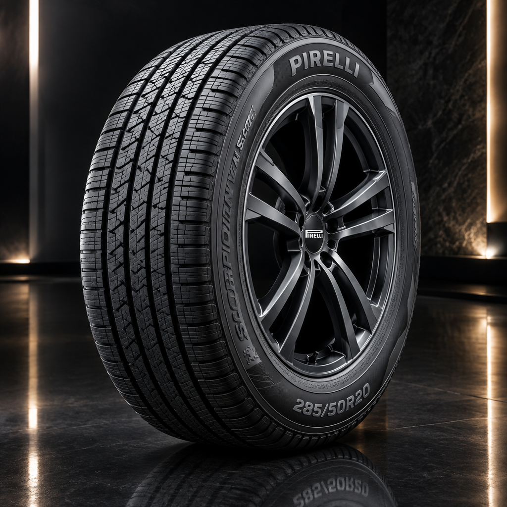 لاستیک پیرلی سایز 285/50R20 گل اسکورپیون ورده SCORPION VERDE A/S تاریخ 2025 (یک جفت)
